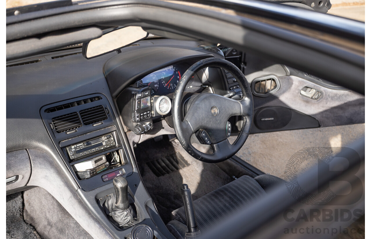 1/1992 Nissan 300ZX Targa 2d Coupe Black Twin Turbo 3.0L - 09/2001 Import