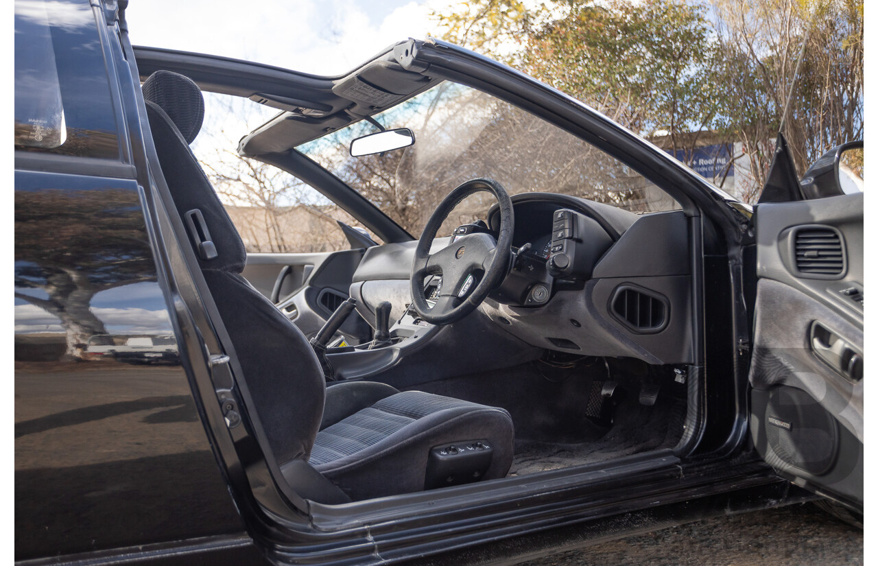 1/1992 Nissan 300ZX Targa 2d Coupe Black Twin Turbo 3.0L - 09/2001 Import