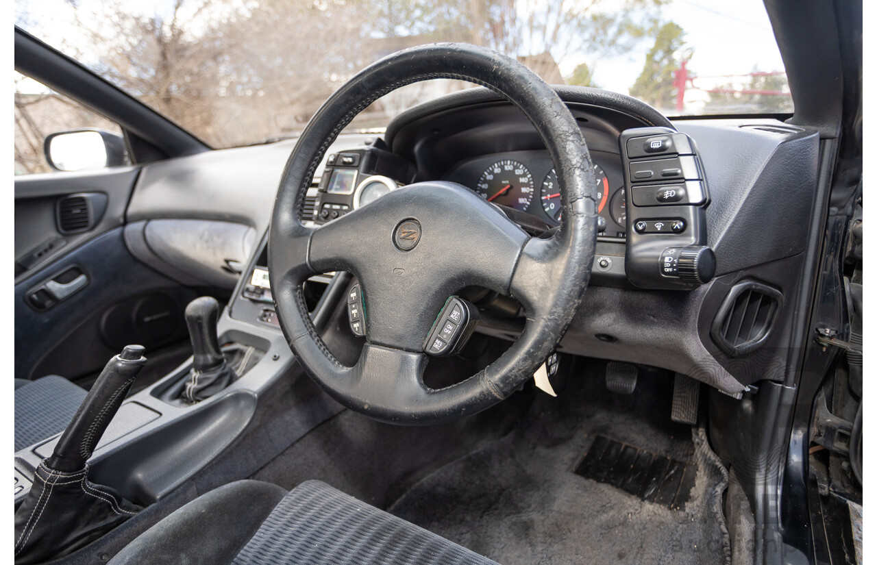 1/1992 Nissan 300ZX Targa 2d Coupe Black Twin Turbo 3.0L - 09/2001 Import