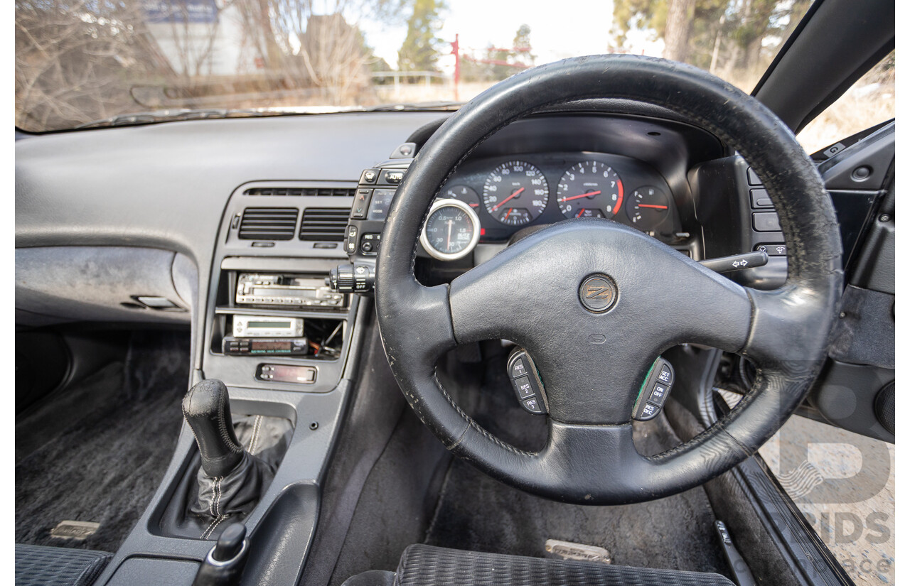 1/1992 Nissan 300ZX Targa 2d Coupe Black Twin Turbo 3.0L - 09/2001 Import