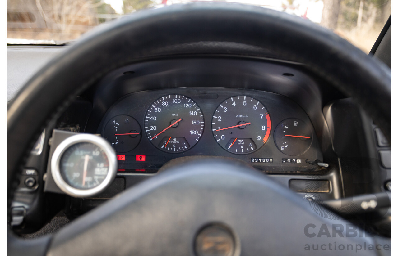 1/1992 Nissan 300ZX Targa 2d Coupe Black Twin Turbo 3.0L - 09/2001 Import