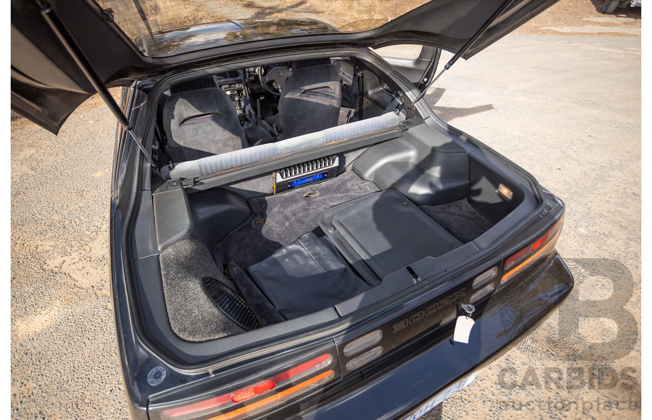 1/1992 Nissan 300ZX Targa 2d Coupe Black Twin Turbo 3.0L - 09/2001 Import