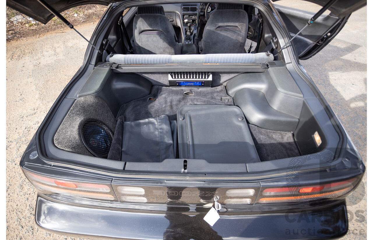 1/1992 Nissan 300ZX Targa 2d Coupe Black Twin Turbo 3.0L - 09/2001 Import