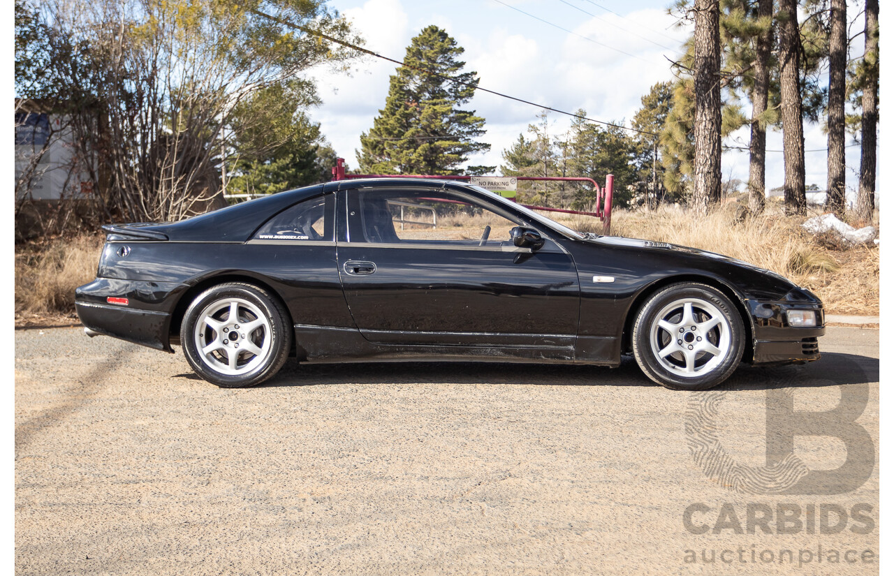 1/1992 Nissan 300ZX Targa 2d Coupe Black Twin Turbo 3.0L - 09/2001 Import