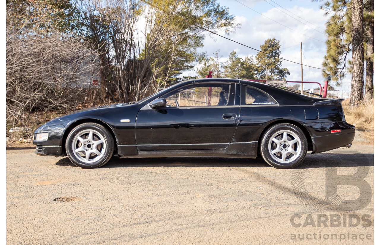 1/1992 Nissan 300ZX Targa 2d Coupe Black Twin Turbo 3.0L - 09/2001 Import