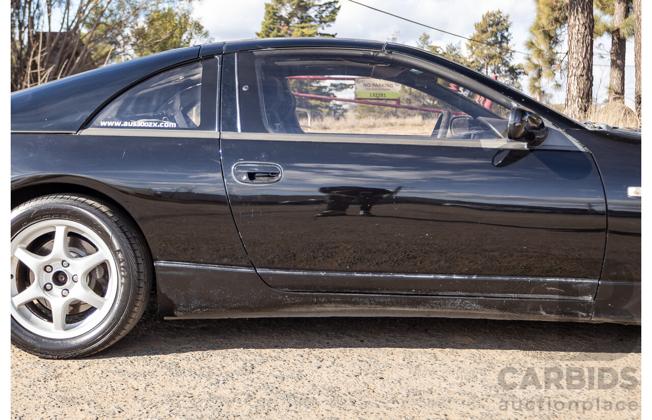 1/1992 Nissan 300ZX Targa 2d Coupe Black Twin Turbo 3.0L - 09/2001 Import