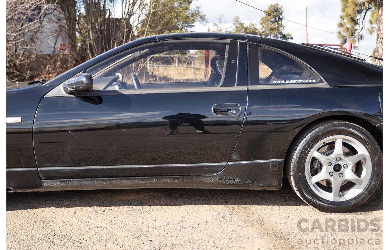 1/1992 Nissan 300ZX Targa 2d Coupe Black Twin Turbo 3.0L - 09/2001 Import