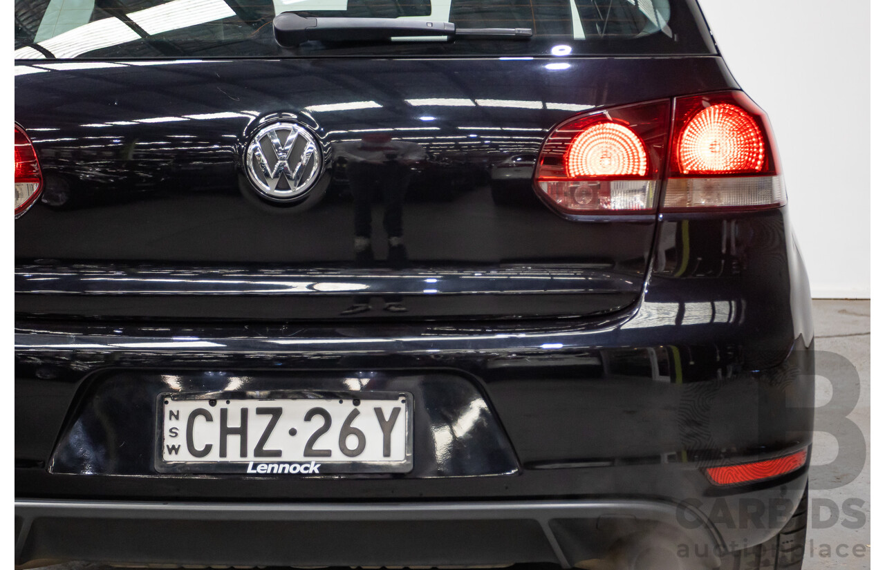 6/2012 Volkswagen Golf GTi 1K MY12 5d Hatchback Deep Black Pearl Turbo 2.0L