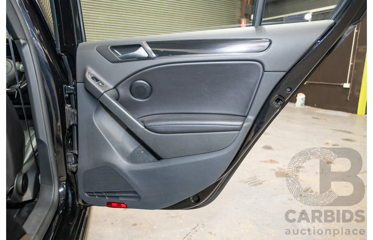 6/2012 Volkswagen Golf GTi 1K MY12 5d Hatchback Deep Black Pearl Turbo 2.0L