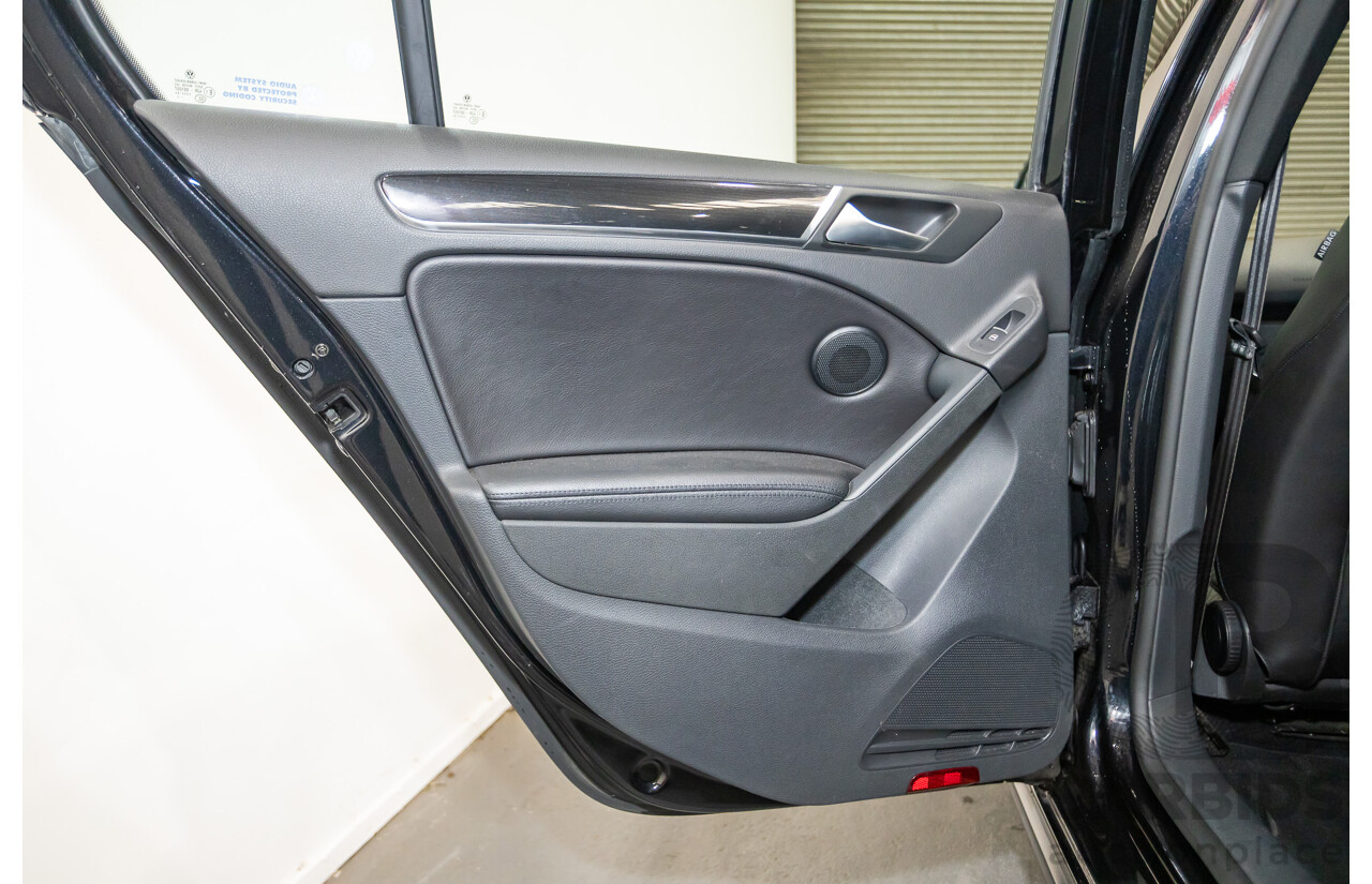 6/2012 Volkswagen Golf GTi 1K MY12 5d Hatchback Deep Black Pearl Turbo 2.0L