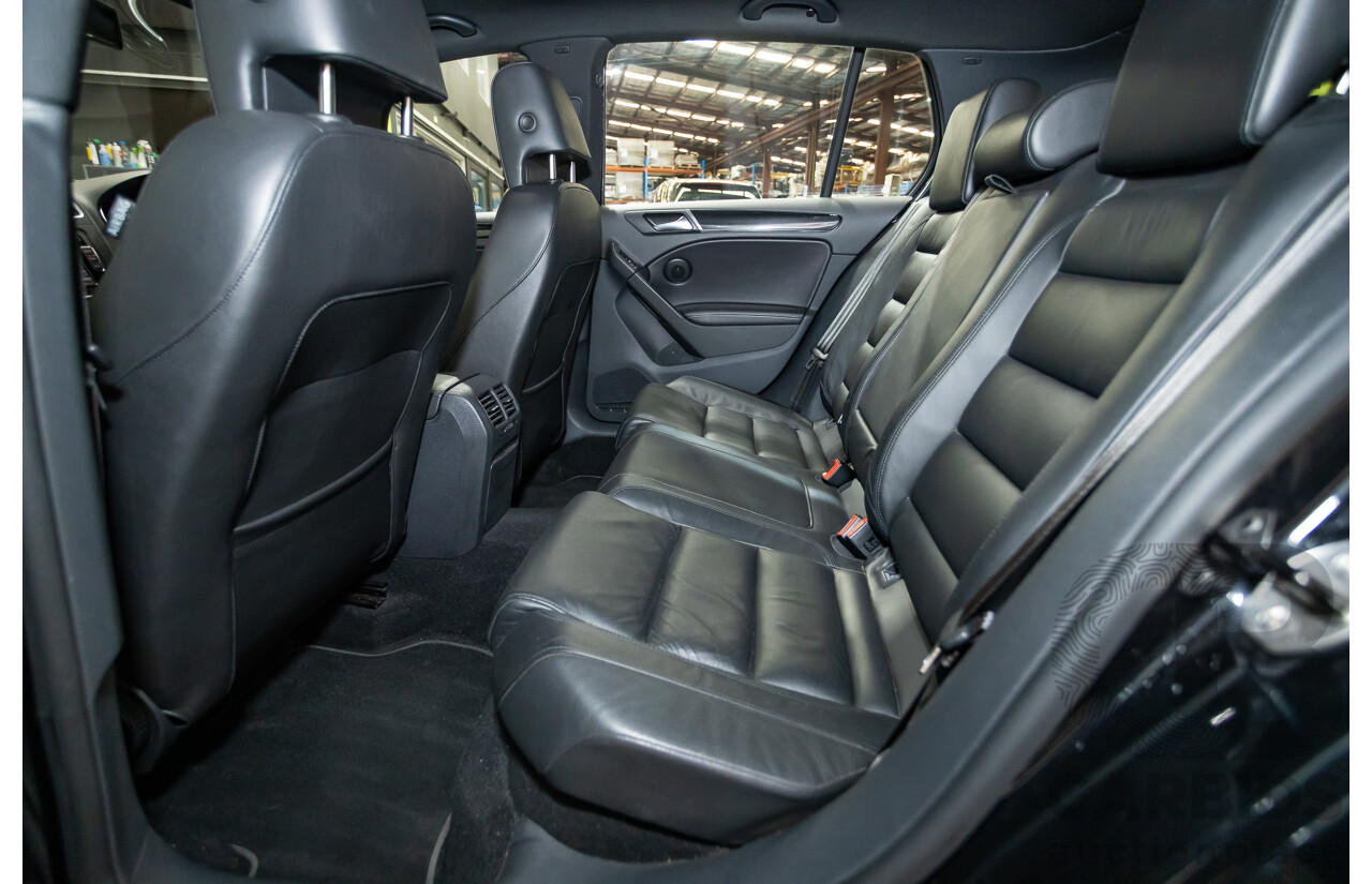 6/2012 Volkswagen Golf GTi 1K MY12 5d Hatchback Deep Black Pearl Turbo 2.0L