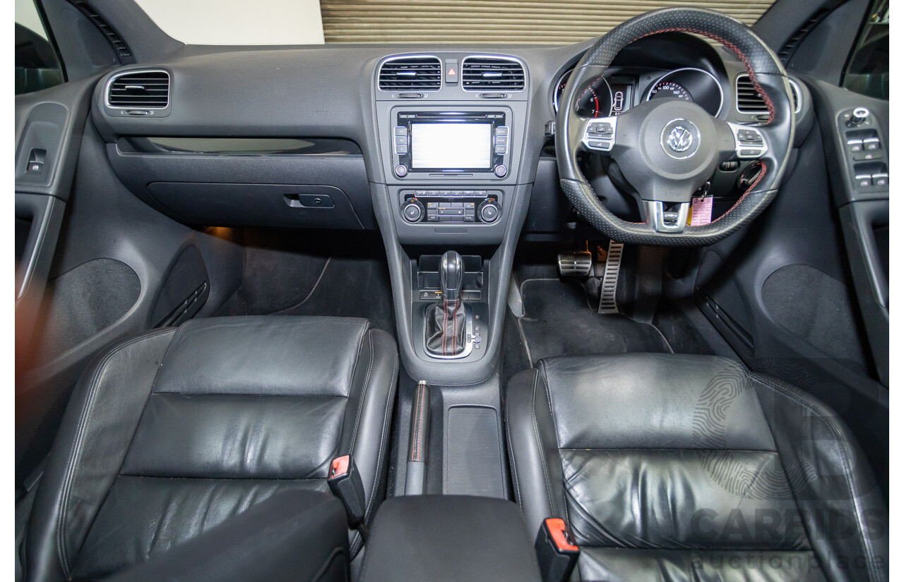 6/2012 Volkswagen Golf GTi 1K MY12 5d Hatchback Deep Black Pearl Turbo 2.0L