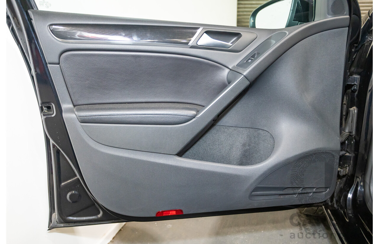 6/2012 Volkswagen Golf GTi 1K MY12 5d Hatchback Deep Black Pearl Turbo 2.0L