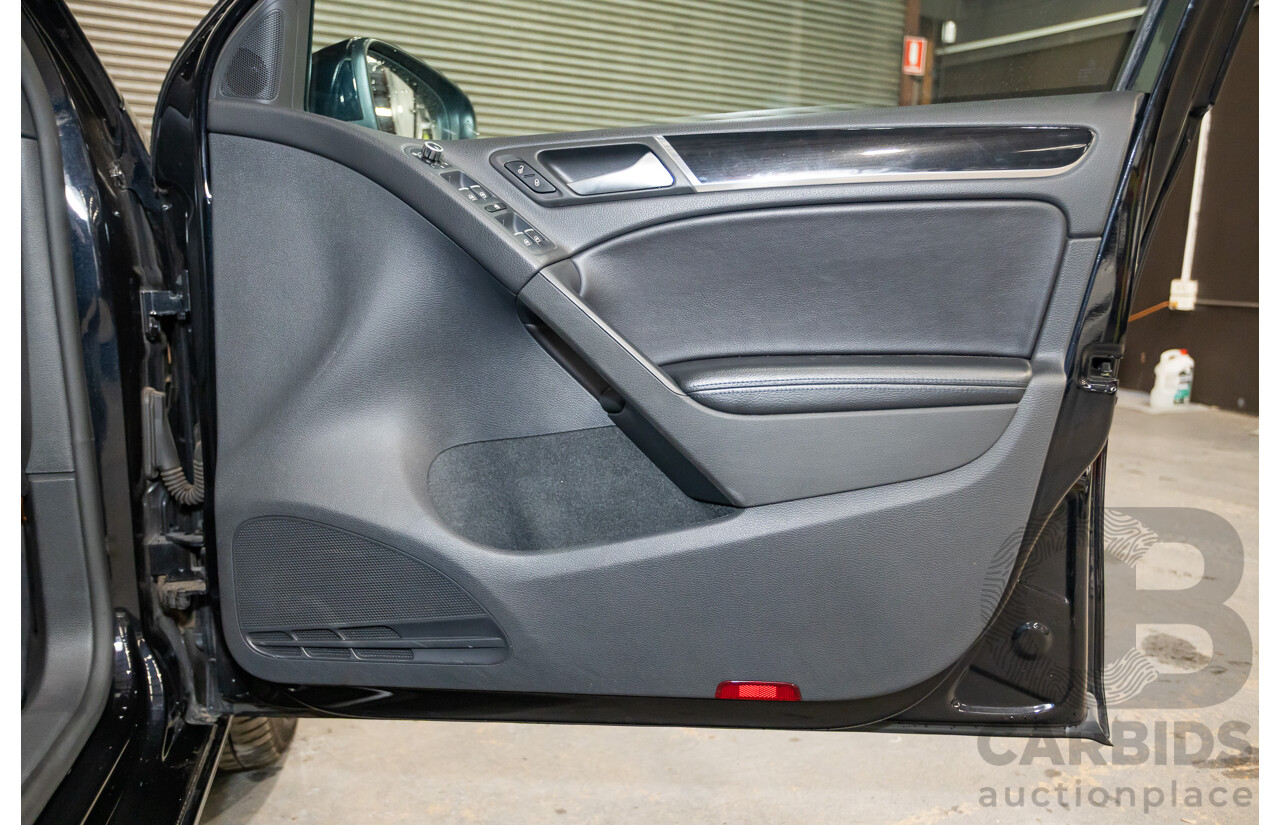 6/2012 Volkswagen Golf GTi 1K MY12 5d Hatchback Deep Black Pearl Turbo 2.0L