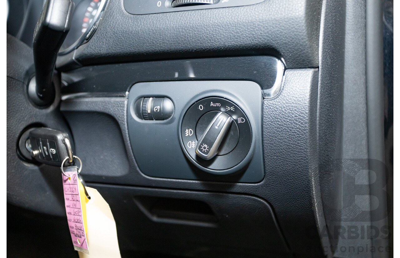 6/2012 Volkswagen Golf GTi 1K MY12 5d Hatchback Deep Black Pearl Turbo 2.0L