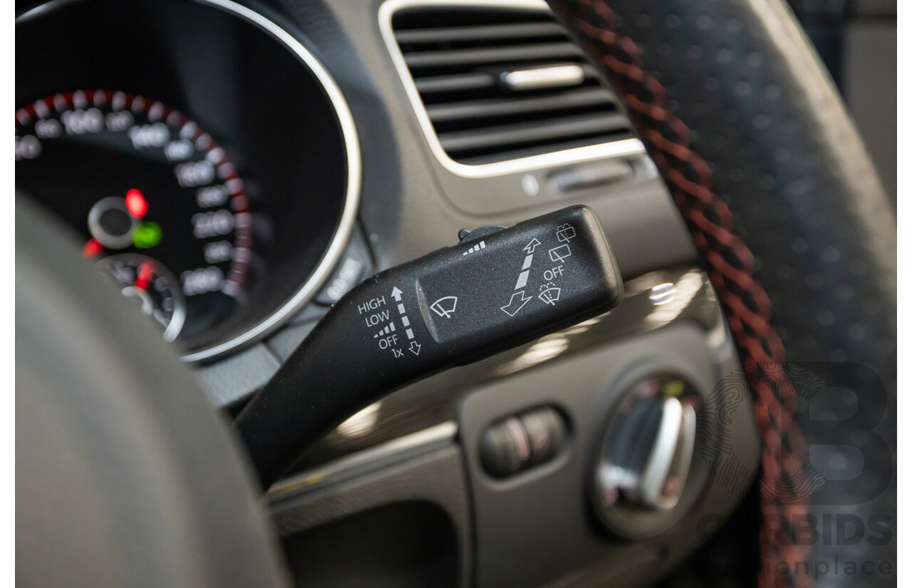 6/2012 Volkswagen Golf GTi 1K MY12 5d Hatchback Deep Black Pearl Turbo 2.0L