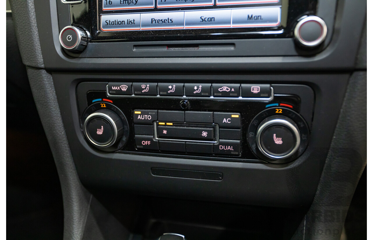 6/2012 Volkswagen Golf GTi 1K MY12 5d Hatchback Deep Black Pearl Turbo 2.0L