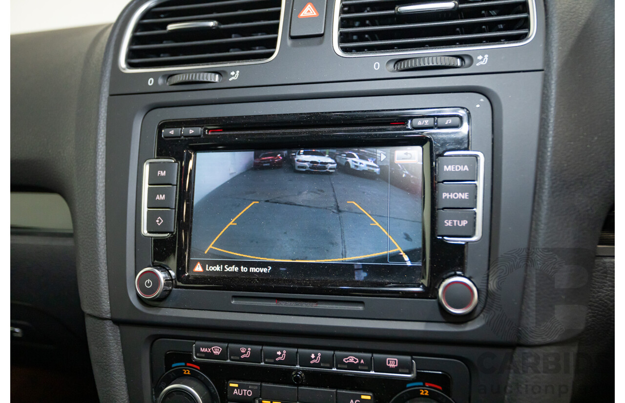 6/2012 Volkswagen Golf GTi 1K MY12 5d Hatchback Deep Black Pearl Turbo 2.0L