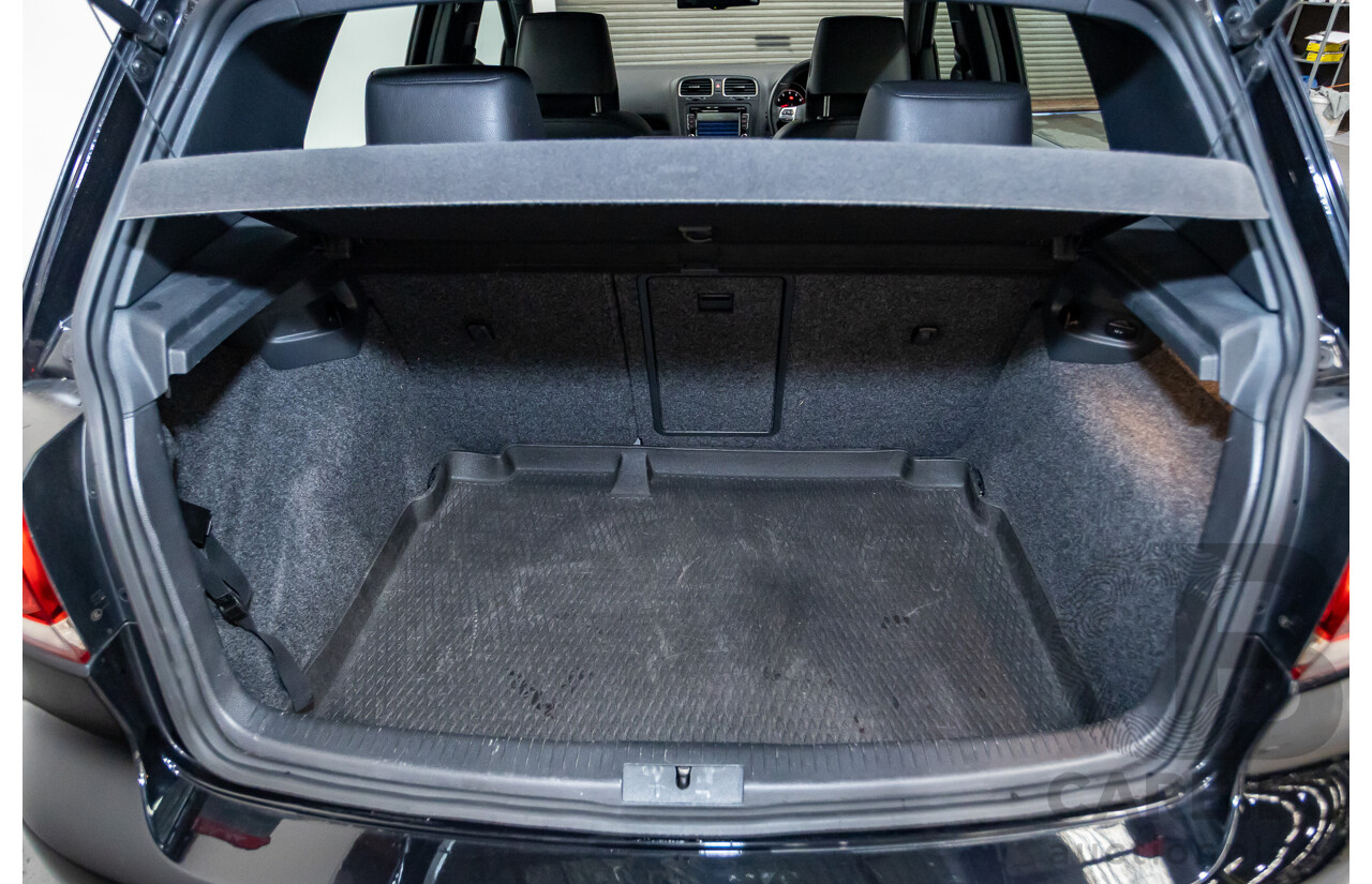 6/2012 Volkswagen Golf GTi 1K MY12 5d Hatchback Deep Black Pearl Turbo 2.0L