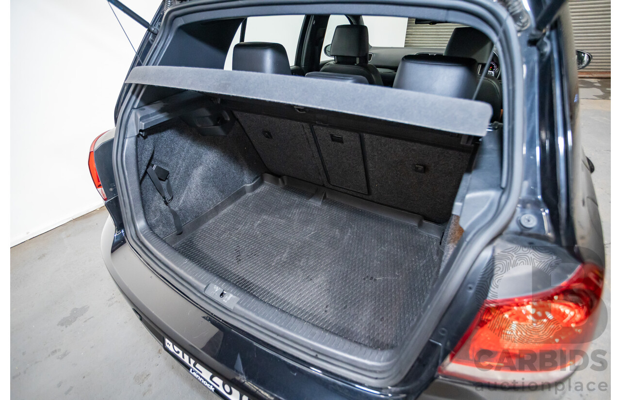 6/2012 Volkswagen Golf GTi 1K MY12 5d Hatchback Deep Black Pearl Turbo 2.0L