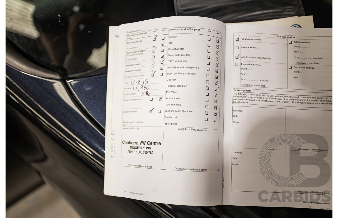 6/2012 Volkswagen Golf GTi 1K MY12 5d Hatchback Deep Black Pearl Turbo 2.0L