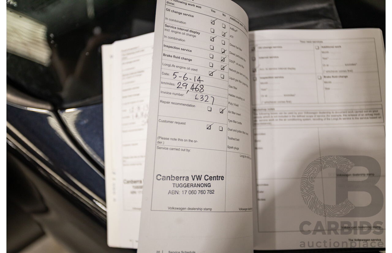 6/2012 Volkswagen Golf GTi 1K MY12 5d Hatchback Deep Black Pearl Turbo 2.0L