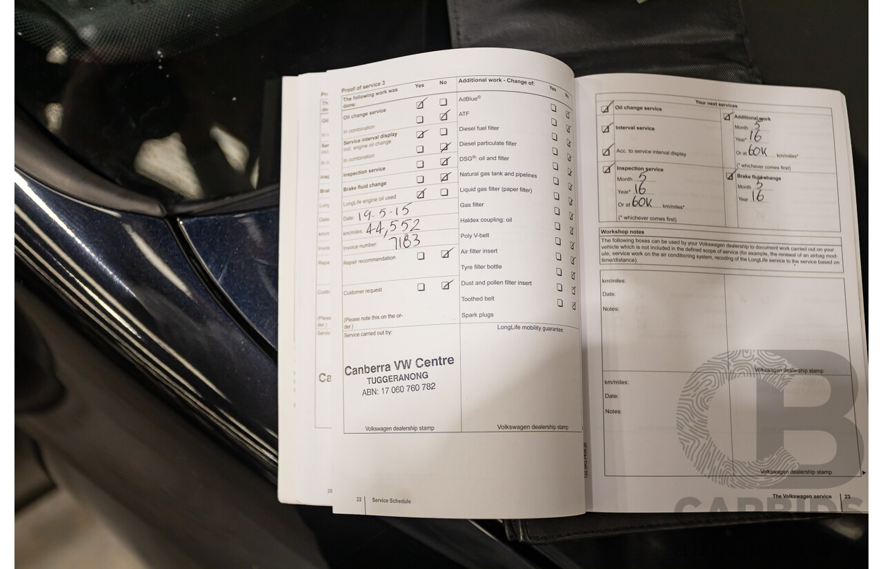 6/2012 Volkswagen Golf GTi 1K MY12 5d Hatchback Deep Black Pearl Turbo 2.0L