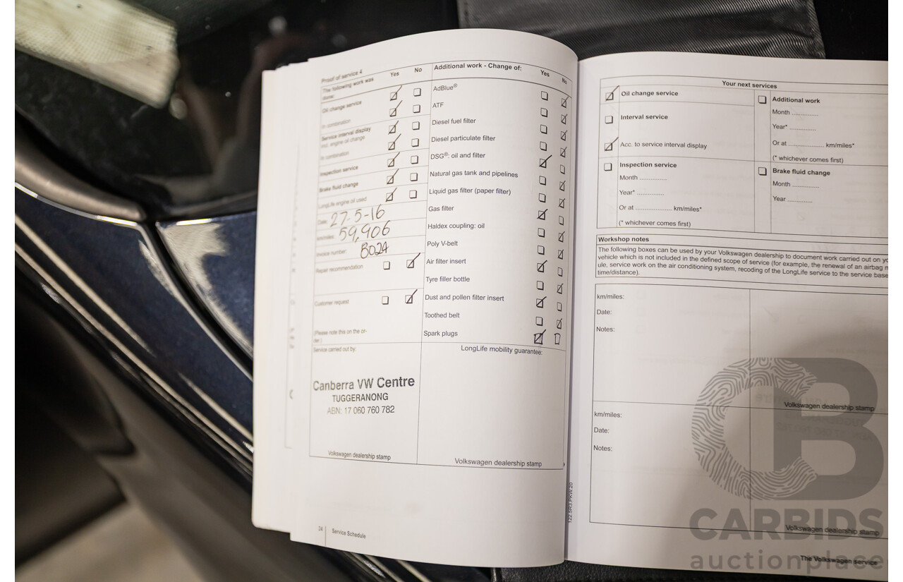 6/2012 Volkswagen Golf GTi 1K MY12 5d Hatchback Deep Black Pearl Turbo 2.0L