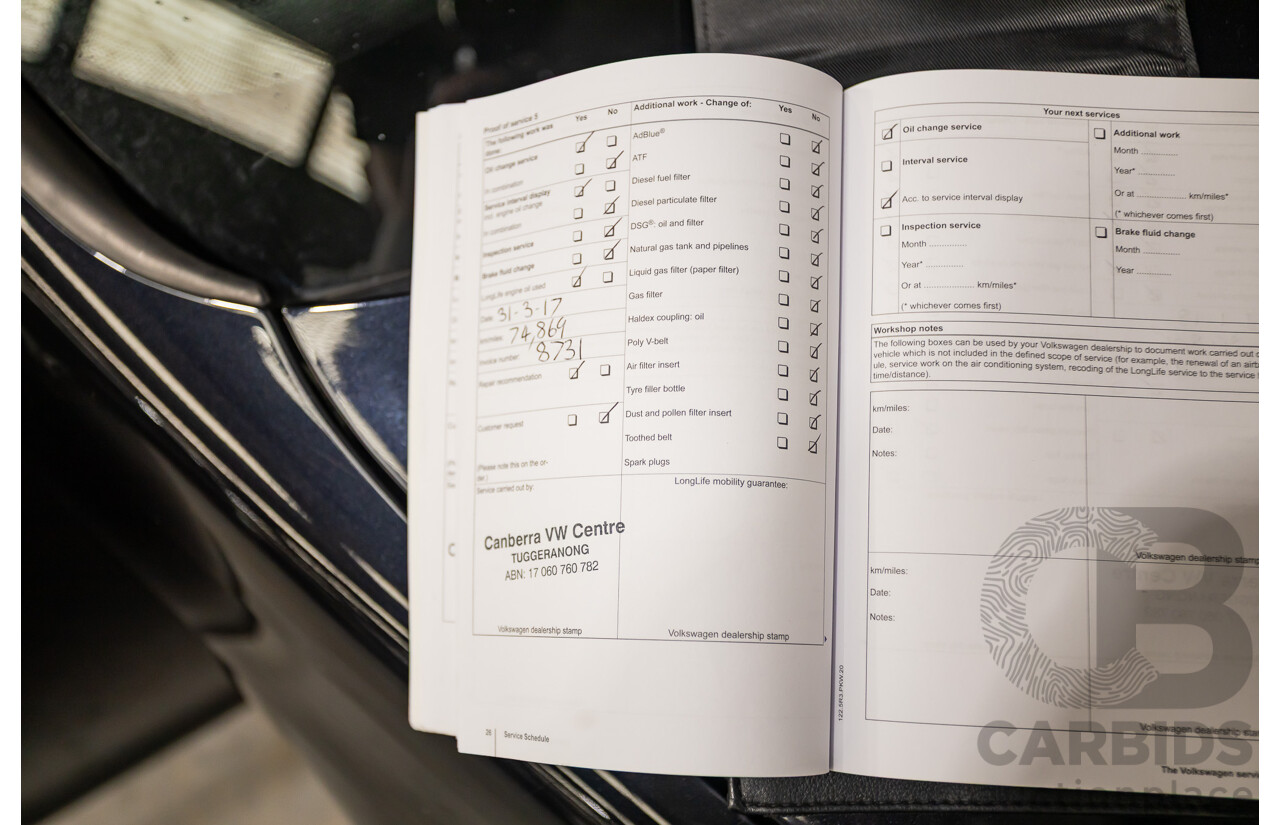 6/2012 Volkswagen Golf GTi 1K MY12 5d Hatchback Deep Black Pearl Turbo 2.0L