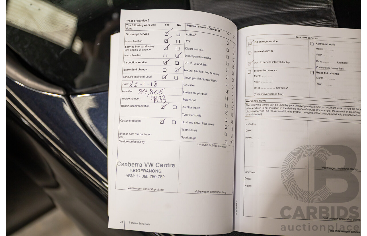 6/2012 Volkswagen Golf GTi 1K MY12 5d Hatchback Deep Black Pearl Turbo 2.0L