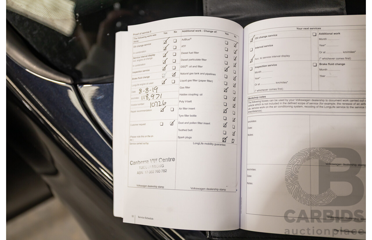 6/2012 Volkswagen Golf GTi 1K MY12 5d Hatchback Deep Black Pearl Turbo 2.0L