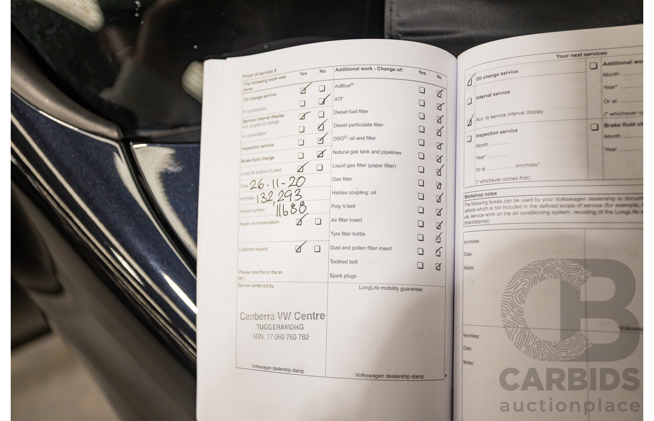 6/2012 Volkswagen Golf GTi 1K MY12 5d Hatchback Deep Black Pearl Turbo 2.0L