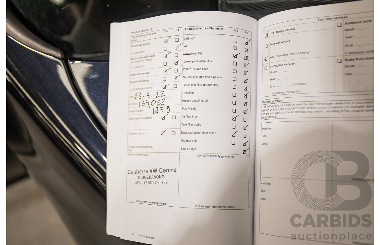 6/2012 Volkswagen Golf GTi 1K MY12 5d Hatchback Deep Black Pearl Turbo 2.0L