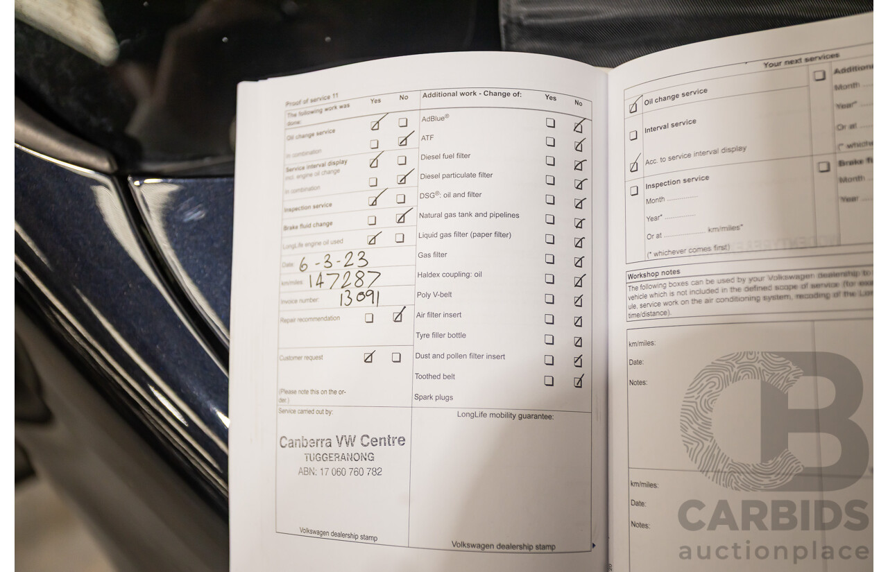 6/2012 Volkswagen Golf GTi 1K MY12 5d Hatchback Deep Black Pearl Turbo 2.0L