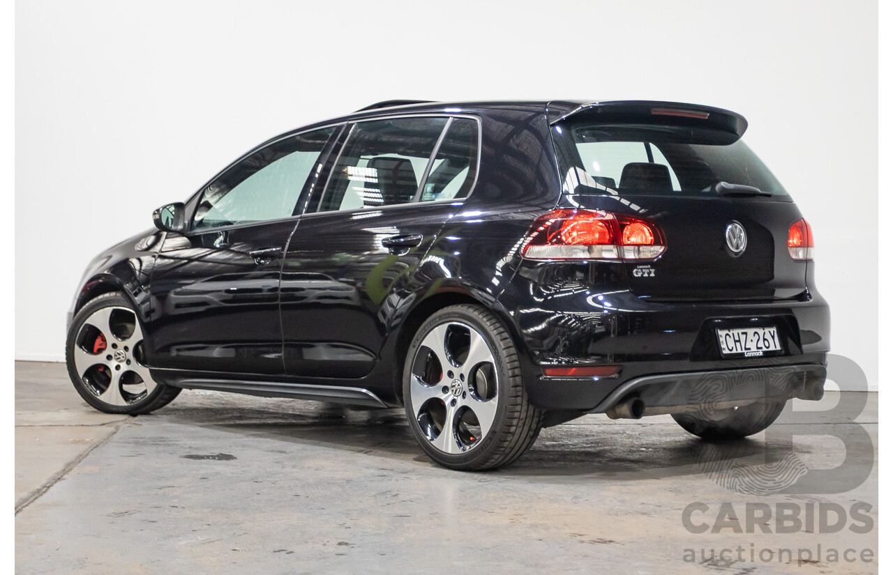 6/2012 Volkswagen Golf GTi 1K MY12 5d Hatchback Deep Black Pearl Turbo 2.0L
