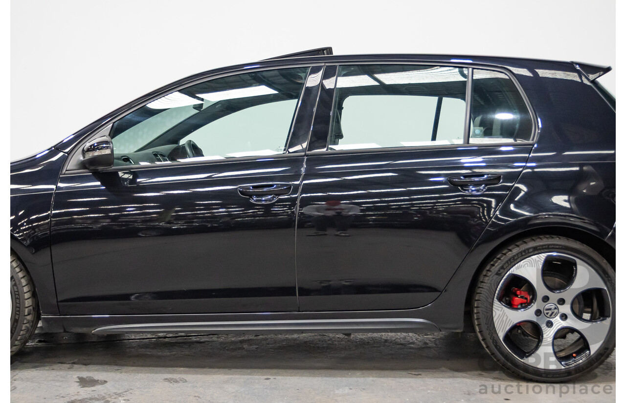 6/2012 Volkswagen Golf GTi 1K MY12 5d Hatchback Deep Black Pearl Turbo 2.0L