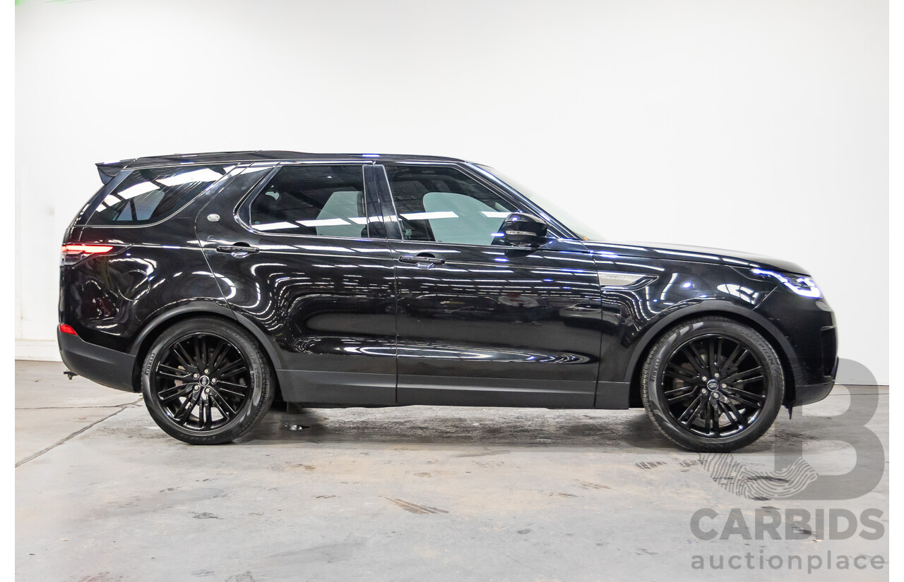 03/2018 Land Rover Discovery TD6 SE (190kW) (4x4) MY18 4D Wagon Santorini Black Turbo Diesel 3.0L - 7 Seats