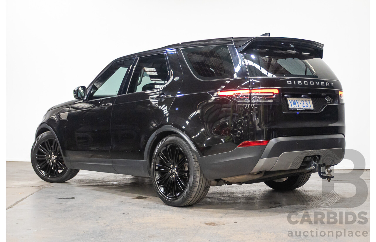 03/2018 Land Rover Discovery TD6 SE (190kW) (4x4) MY18 4D Wagon Santorini Black Turbo Diesel 3.0L - 7 Seats