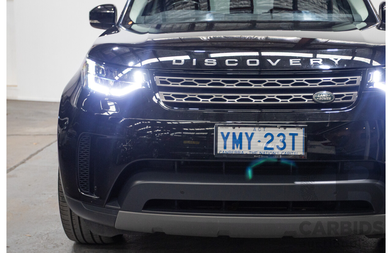 03/2018 Land Rover Discovery TD6 SE (190kW) (4x4) MY18 4D Wagon Santorini Black Turbo Diesel 3.0L - 7 Seats
