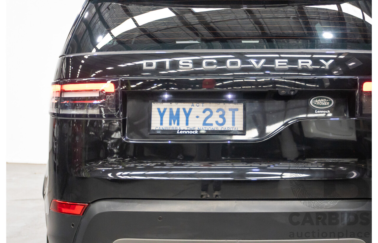 03/2018 Land Rover Discovery TD6 SE (190kW) (4x4) MY18 4D Wagon Santorini Black Turbo Diesel 3.0L - 7 Seats