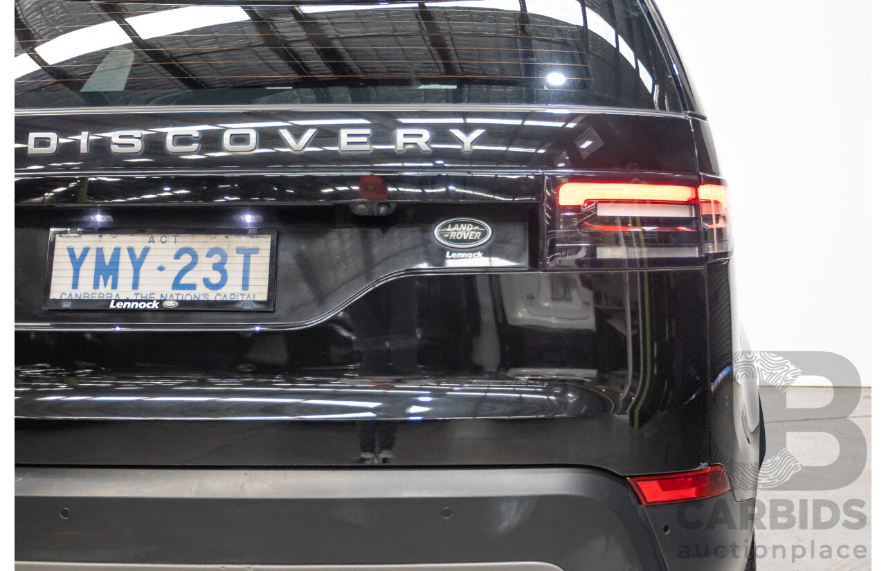 03/2018 Land Rover Discovery TD6 SE (190kW) (4x4) MY18 4D Wagon Santorini Black Turbo Diesel 3.0L - 7 Seats