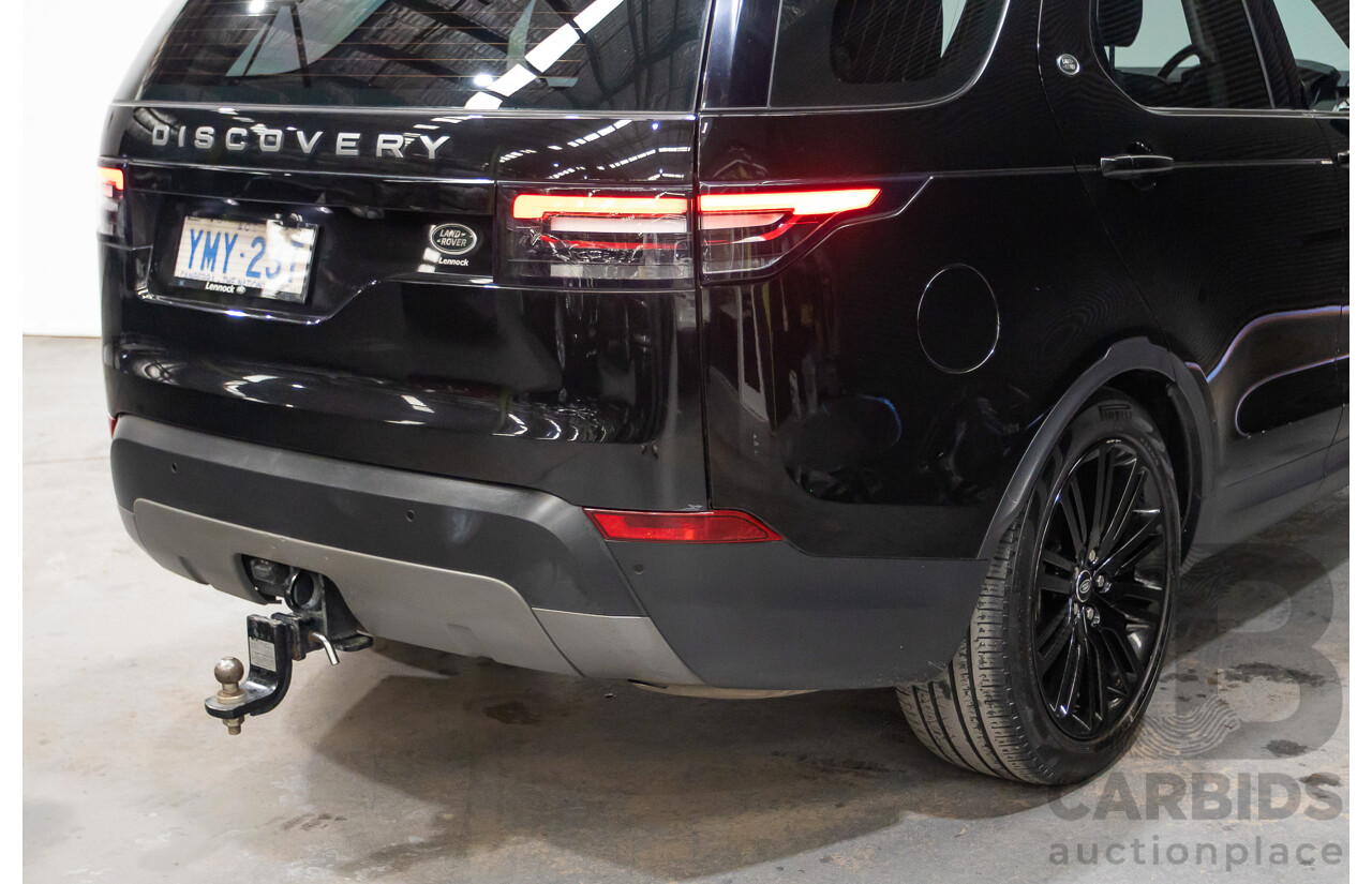 03/2018 Land Rover Discovery TD6 SE (190kW) (4x4) MY18 4D Wagon Santorini Black Turbo Diesel 3.0L - 7 Seats