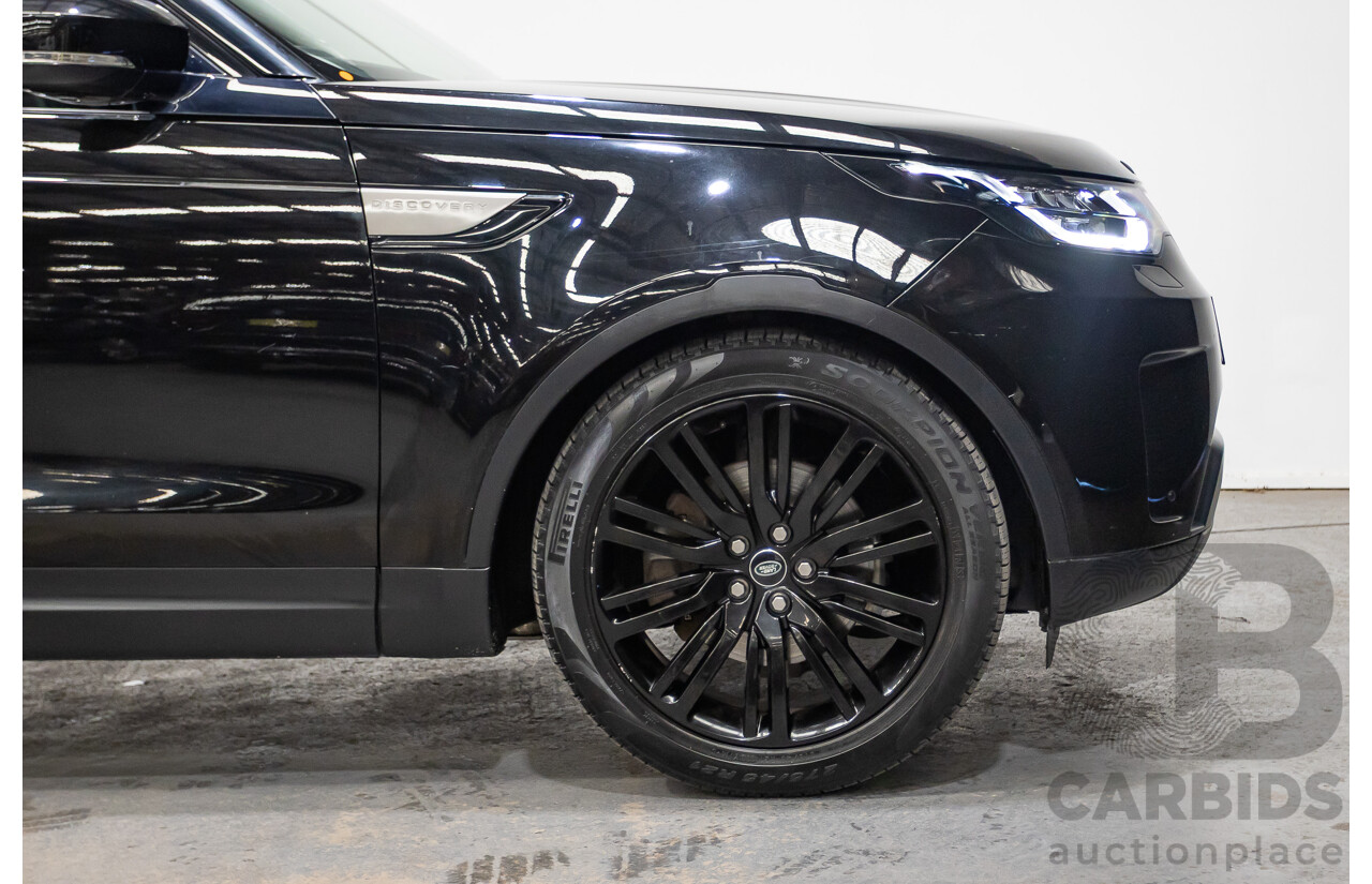 03/2018 Land Rover Discovery TD6 SE (190kW) (4x4) MY18 4D Wagon Santorini Black Turbo Diesel 3.0L - 7 Seats