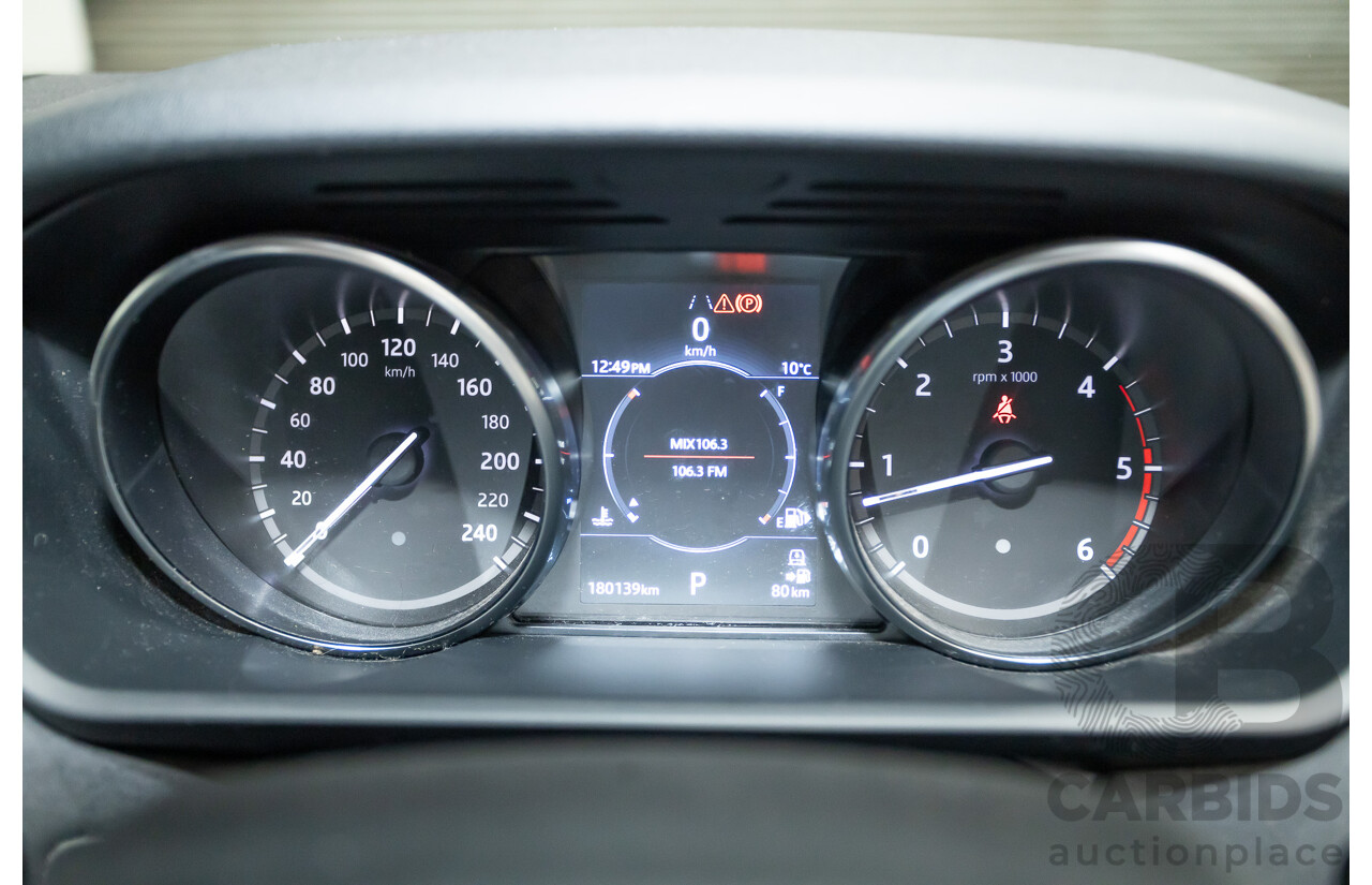 03/2018 Land Rover Discovery TD6 SE (190kW) (4x4) MY18 4D Wagon Santorini Black Turbo Diesel 3.0L - 7 Seats