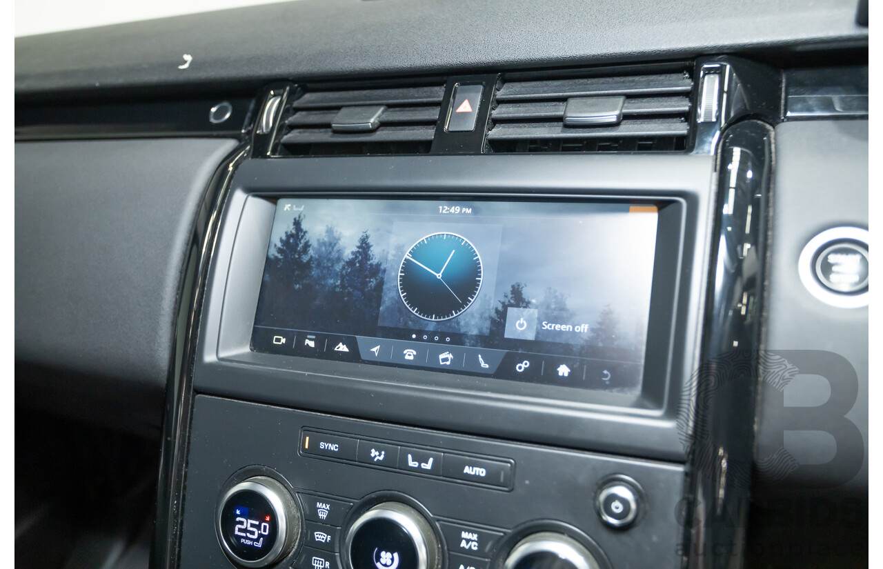 03/2018 Land Rover Discovery TD6 SE (190kW) (4x4) MY18 4D Wagon Santorini Black Turbo Diesel 3.0L - 7 Seats