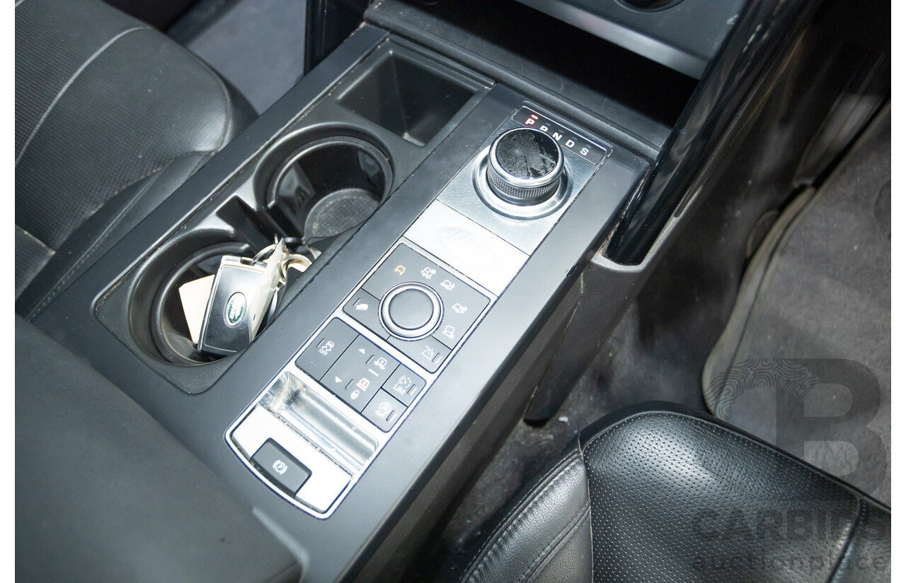 03/2018 Land Rover Discovery TD6 SE (190kW) (4x4) MY18 4D Wagon Santorini Black Turbo Diesel 3.0L - 7 Seats