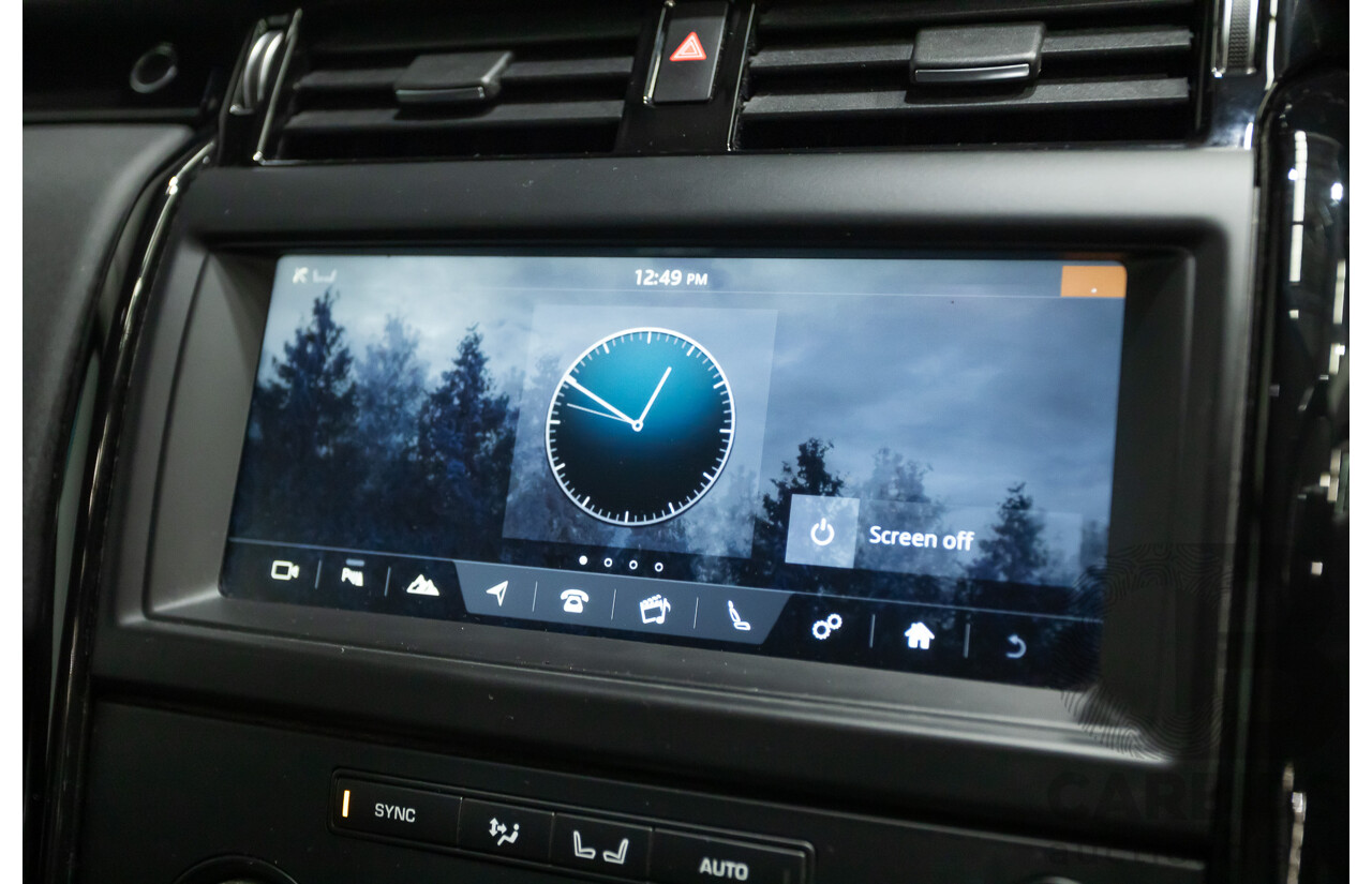 03/2018 Land Rover Discovery TD6 SE (190kW) (4x4) MY18 4D Wagon Santorini Black Turbo Diesel 3.0L - 7 Seats