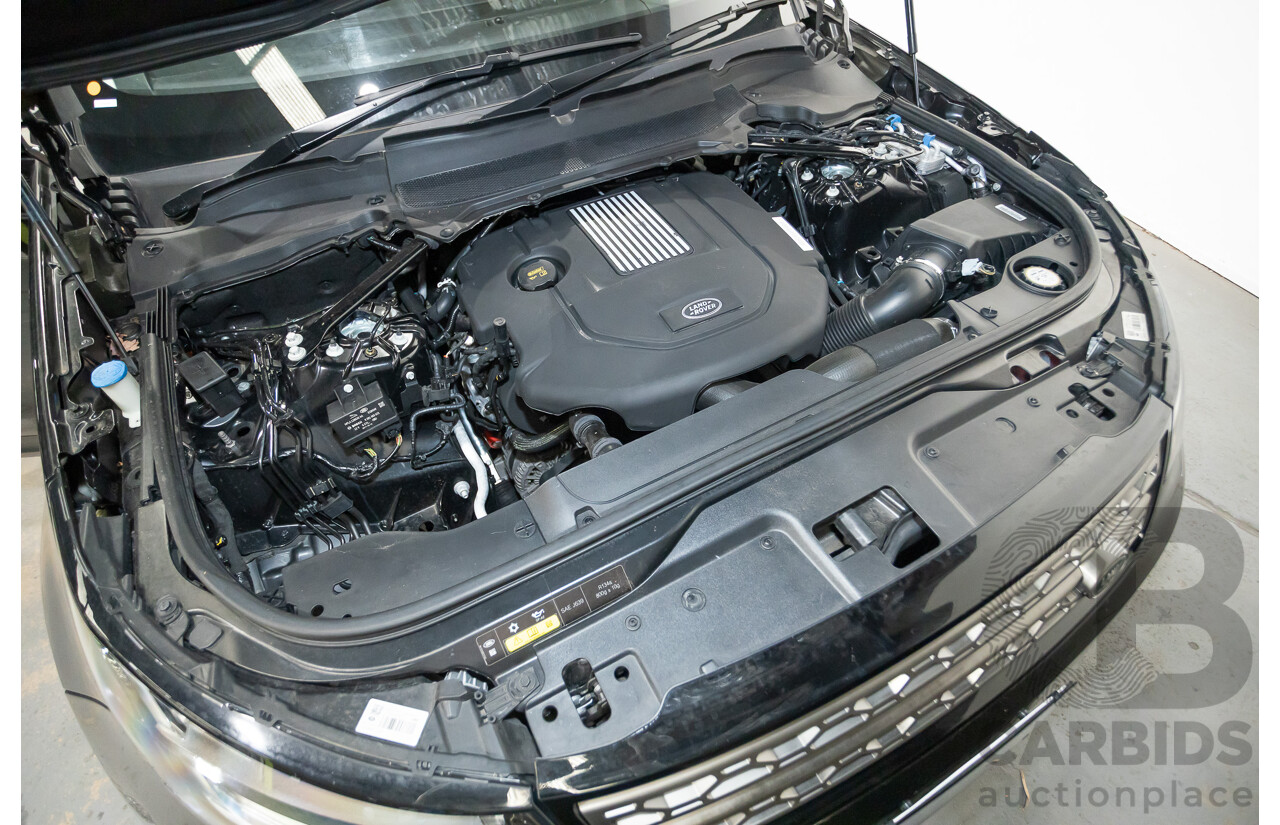 03/2018 Land Rover Discovery TD6 SE (190kW) (4x4) MY18 4D Wagon Santorini Black Turbo Diesel 3.0L - 7 Seats