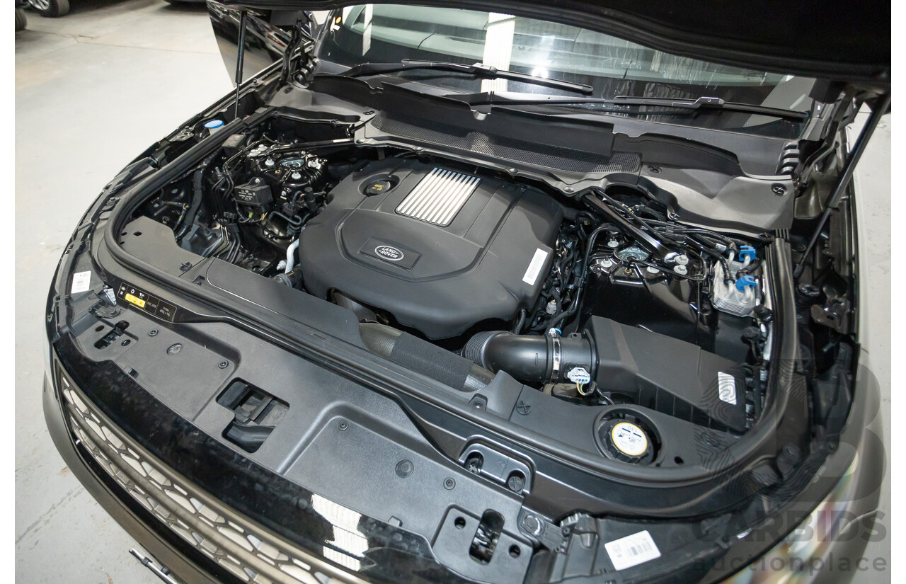 03/2018 Land Rover Discovery TD6 SE (190kW) (4x4) MY18 4D Wagon Santorini Black Turbo Diesel 3.0L - 7 Seats