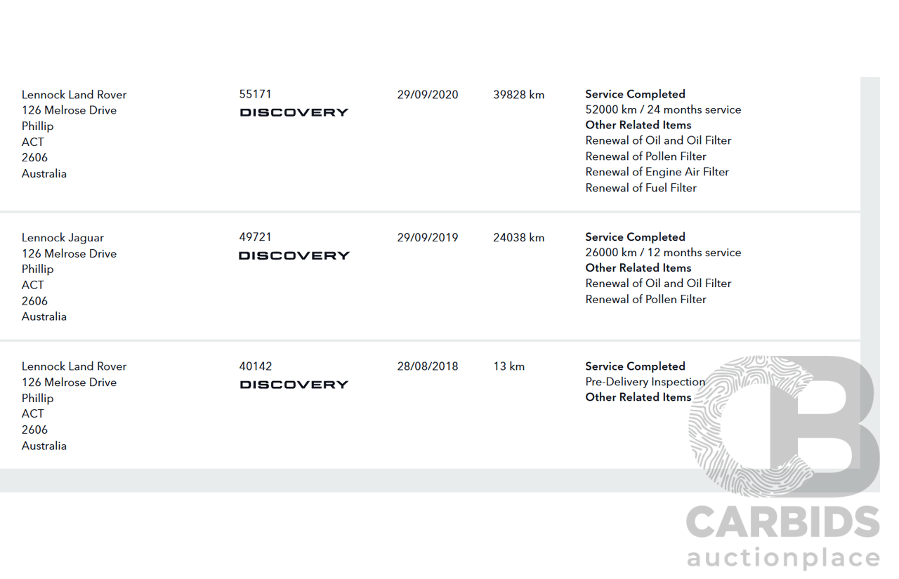 03/2018 Land Rover Discovery TD6 SE (190kW) (4x4) MY18 4D Wagon Santorini Black Turbo Diesel 3.0L - 7 Seats